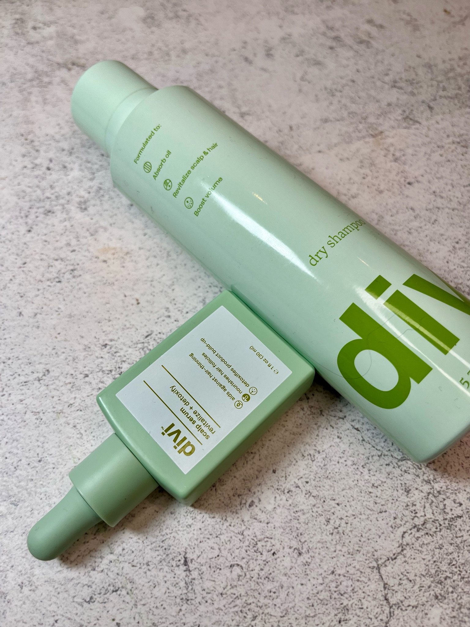 I use the divi serum nightly and love the dry shampoo for marinating my dirty hair overnight. 

#LTKBeauty