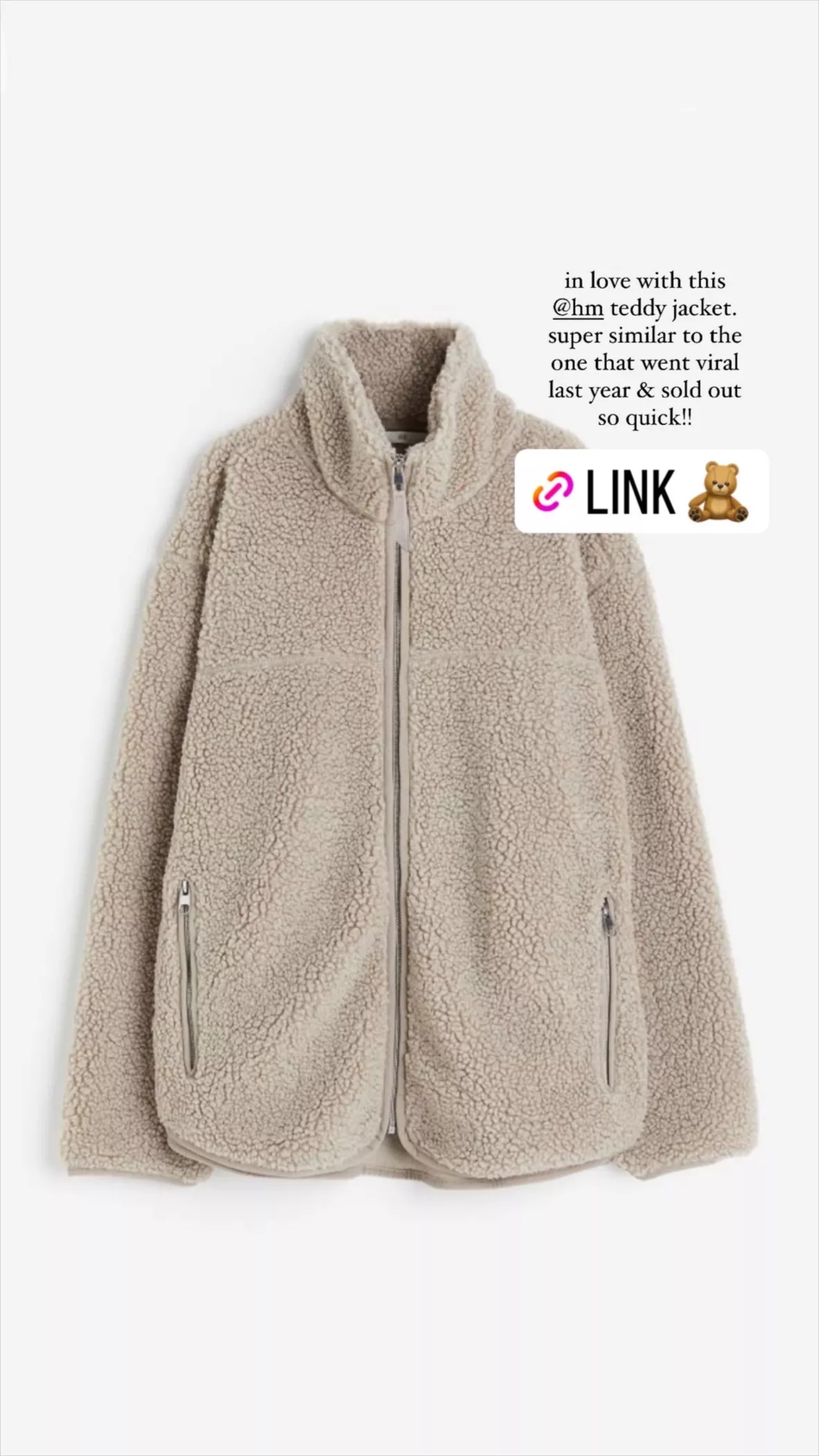 Teddy jacket curated on LTK