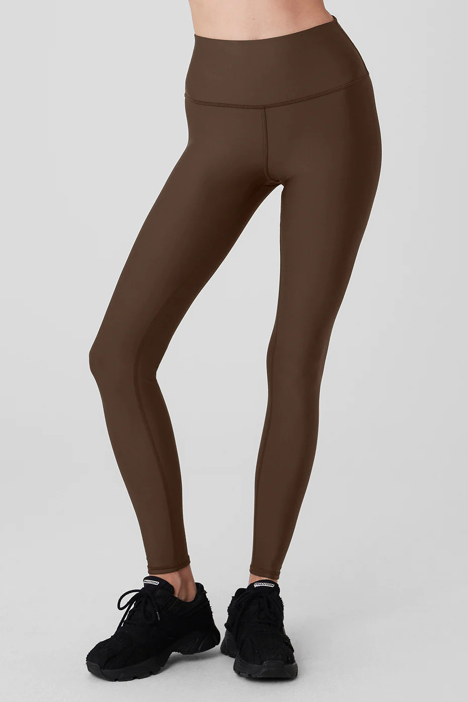 Alo YogaÂ® | Airlift Winter Warm High-Waist Legging in Espresso Brown, Size: 2XS | Alo Yoga (US)