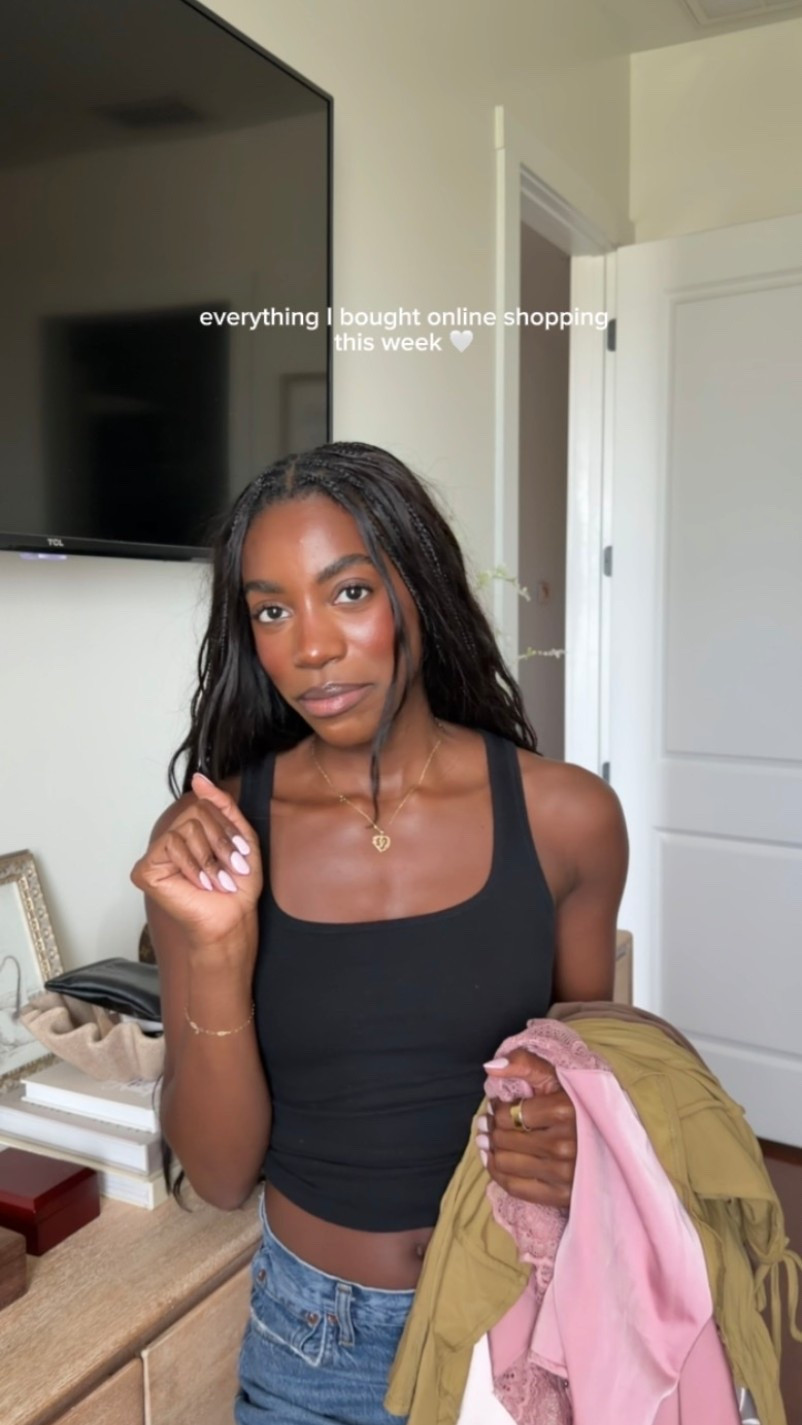 all the things I bought online shopping this week!! 🤍🫶🏾 #haul #revolve #shoppinghaul