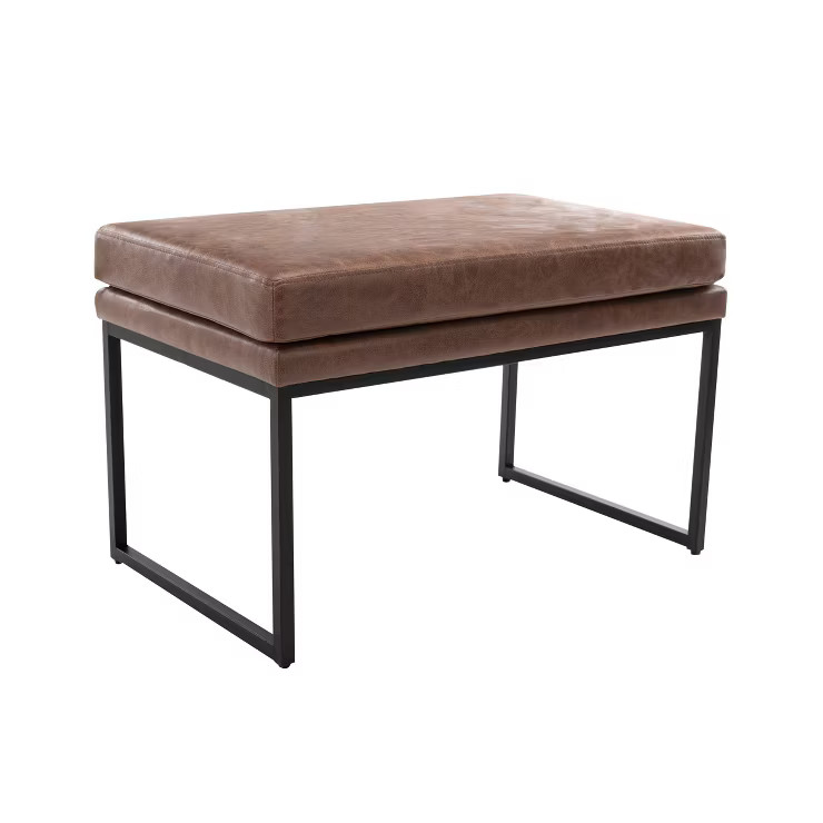 30.5" Decorative Pillowtop Ottoman - WOVENBYRD | Target