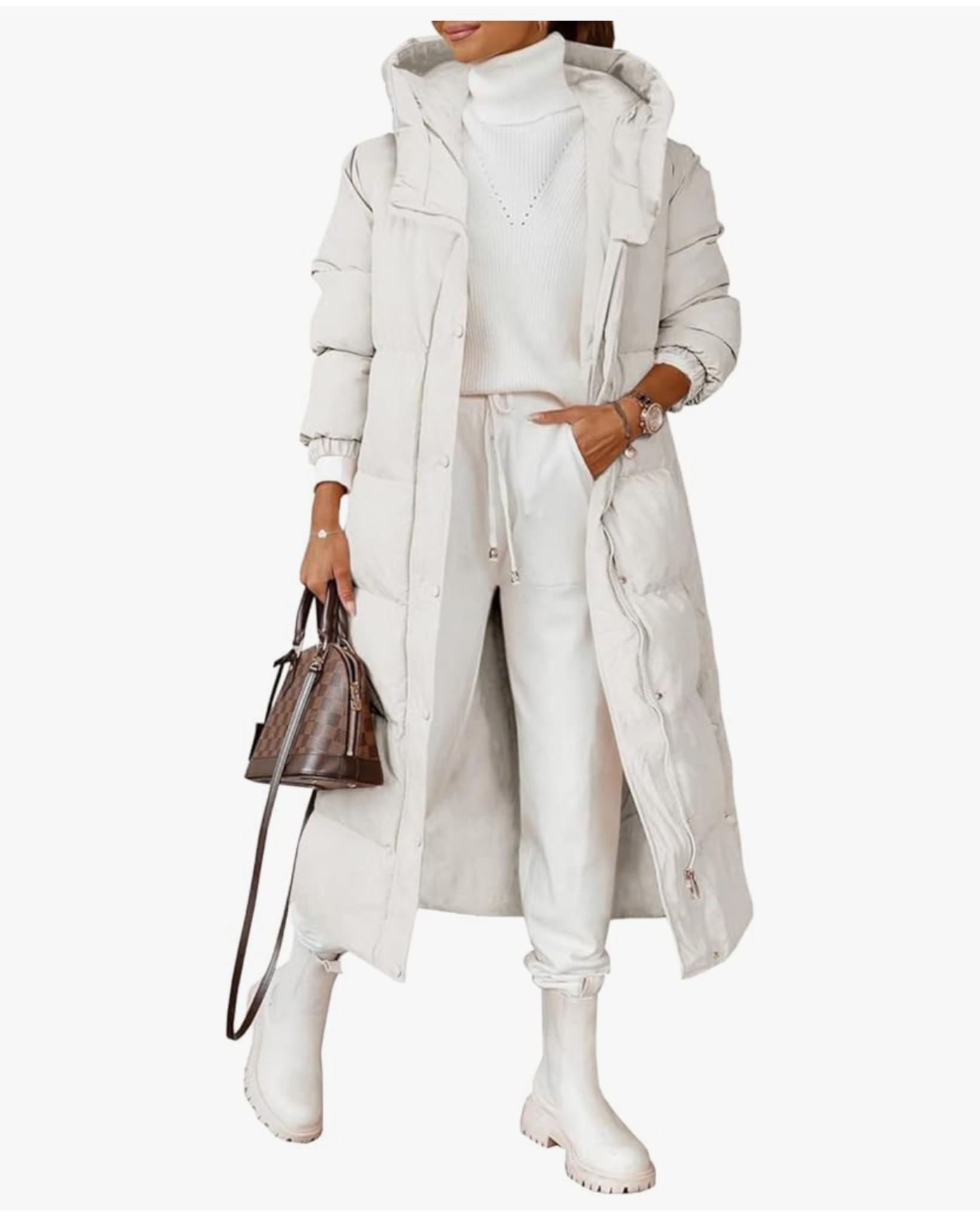 Grlasen Women Long Quilted Coat Winter Hooded Long Sleev
Button Down Puffer Padded Jacket

#LTKTravel #LTKFallSale #LTKStyleTip