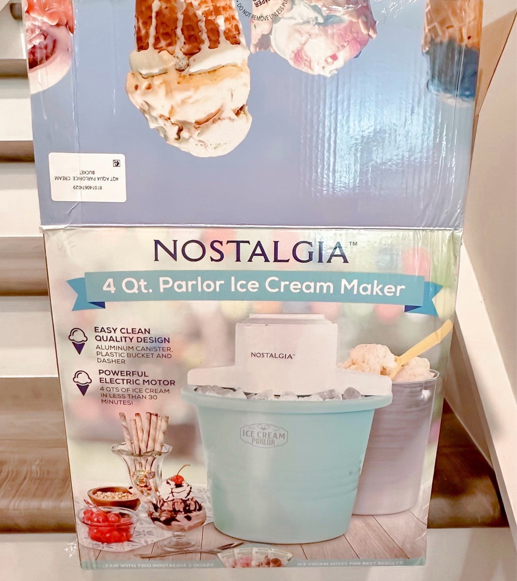 Right at $20 Homemade Ice Cream Maker! Fun way to beat the summer heat! Can order for pickup or will deliver some places before the Fourth of July festivities 

Home. Cookout. America 250. July 4th. Summer

#LTKHome #LTKfoodie #LTKSeasonal