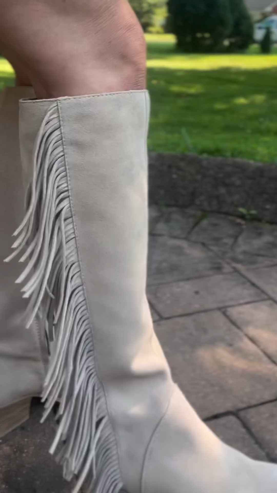 Fringed boots are always in style especially when they are in a beautiful neutral color like this.  Thank you @dolcevita for these on trend Roley Boots in Dune Suede. Dolce Vita has really gorgeous shoes that are luxury quality with features that make them comfortable and stylish. If you want these, you better pick them up now because come Fall they’re going to be OOS. How would you style these to make them your own? 

 https://go.shopmy.us/p-21020725

#dolcevita #dolcevitashoes #fringedboots#LTKStyleTip 

#LTKWorkwear #LTKSeasonal #LTKU