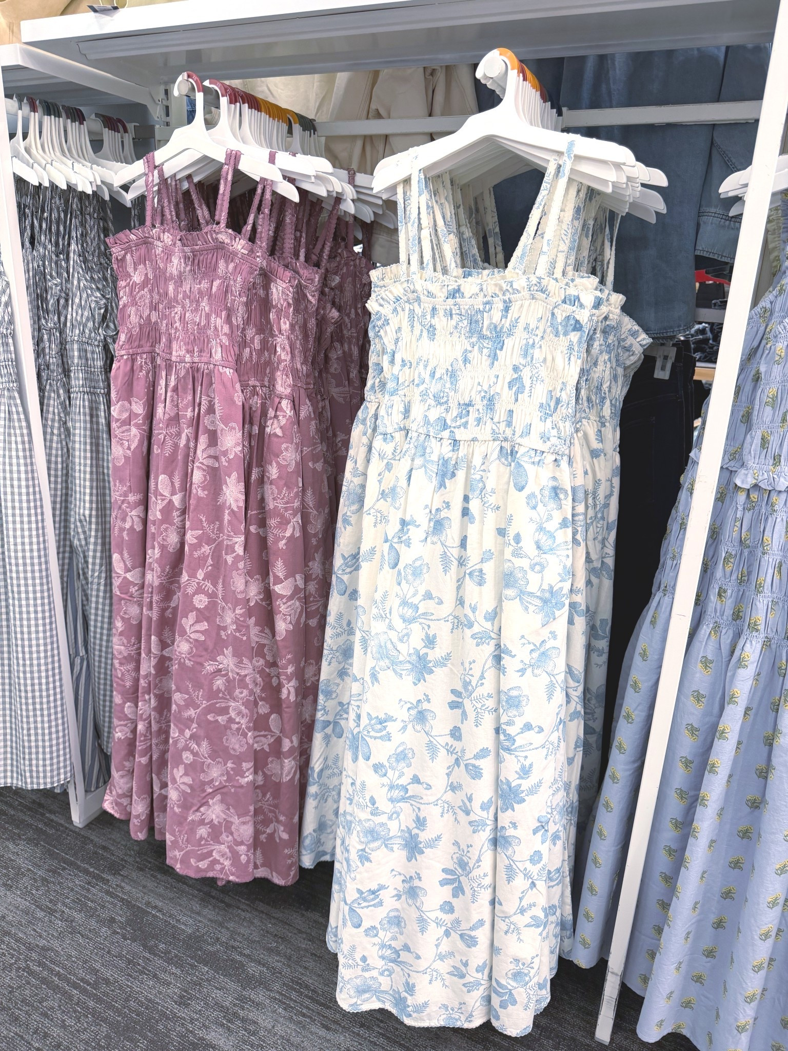 Target Ruffle Smock Top Sleeveless Midi Floral Dresses #targetdresses #springdresses #easterdresses #springoutfits 

#LTKootd #LTKWedding #LTKTravel