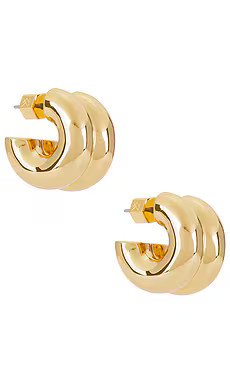 MIRANDA FRYE Chloe Huggies in Gold from Revolve.com | Revolve Clothing (Global)
