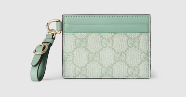 Gucci GG Emblem card case with strap | Gucci (US)