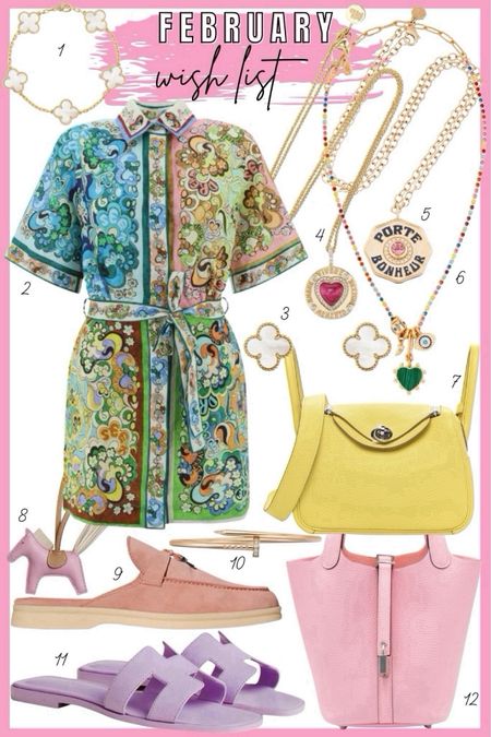 Luxury wish list - alemais dress, Marlo laz necklaces, van cleef, loro piana mules, Hermes bags 



#LTKSeasonal #LTKStyleTip #LTKFindsUnder100