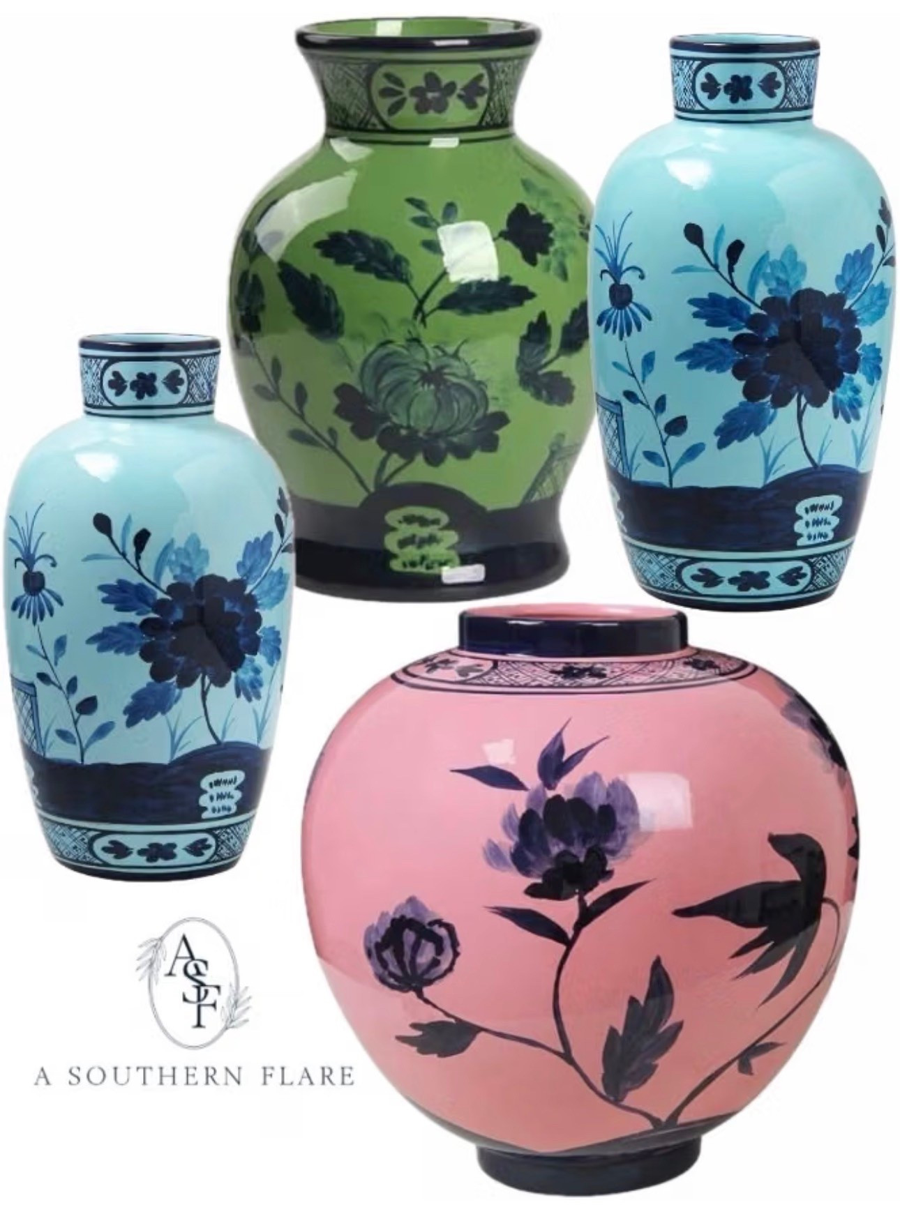 Upgrade your decor with these stunning vases! Perfect for any room. #HomeDecor #VaseCollection