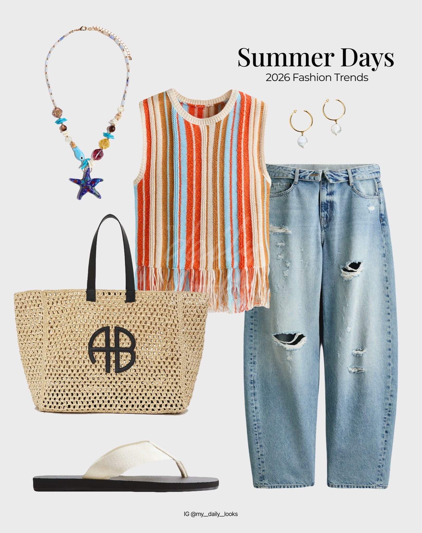 Summer outfit ideas 🧡

Tags: crochet, anine bing, jeans, H&M haul, capsule wardrobe, high street, summer outfits, summer dresses, vacation outfits beach, travel outfits.

#LTKSeasonal #LTKootd

#LTKsummer #LTKstyletip #LTKshoes