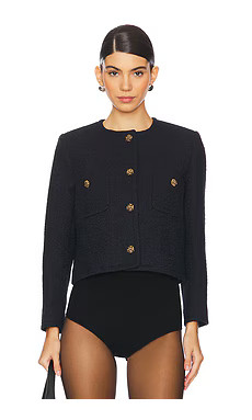 ba&sh Meredith Jacket in Marine from Revolve.com | Revolve Clothing (Global)