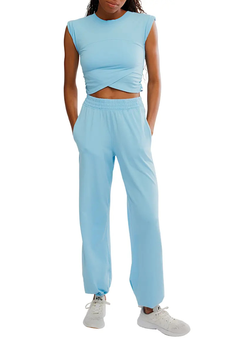 FP Movement Hot Shot Crossover T-Shirt & Joggers Set (Women) | Nordstrom | Nordstrom