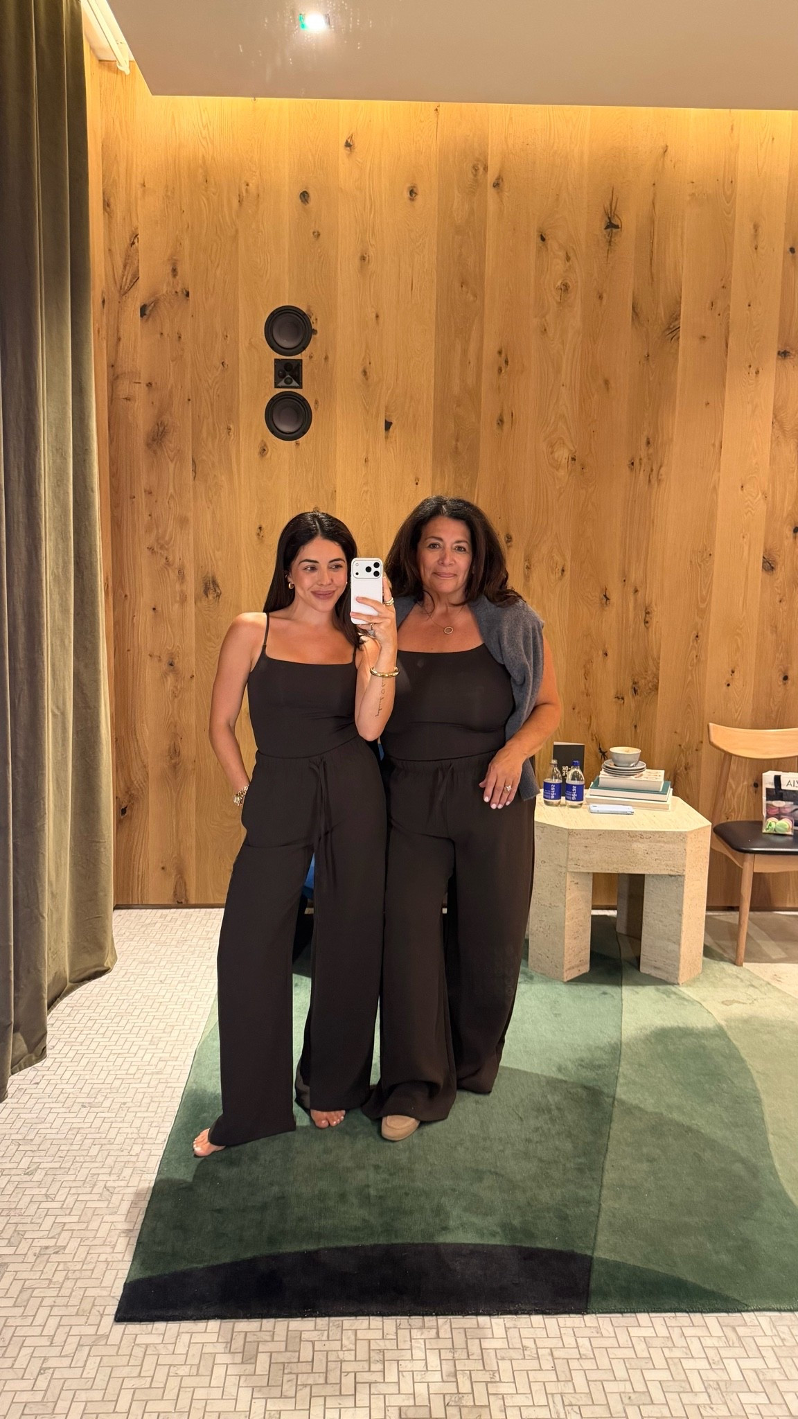 Vanessa: 
Top - size XS
Pants - size S
Gina:
Top - size XL
Pants - size XL

#LTKfall #LTKtravel #LTKworkwear