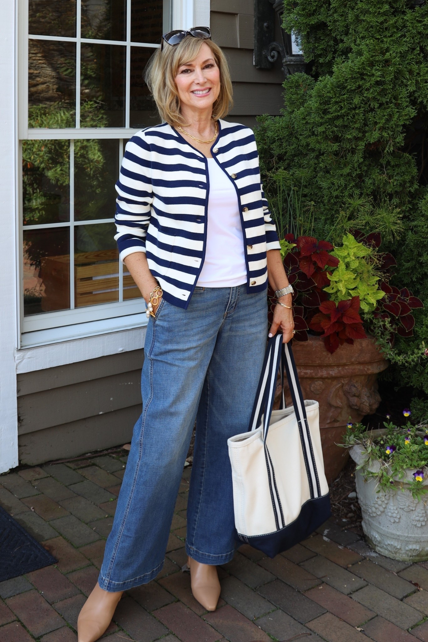 Cardigan/blazer on super sale!! 100% cotton and a great layering piece for any season. 

#LTKSeasonal #LTKOver40 #LTKSaleAlert