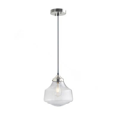 Elm Bell-Shaped Glass Pendant | Wayfair North America