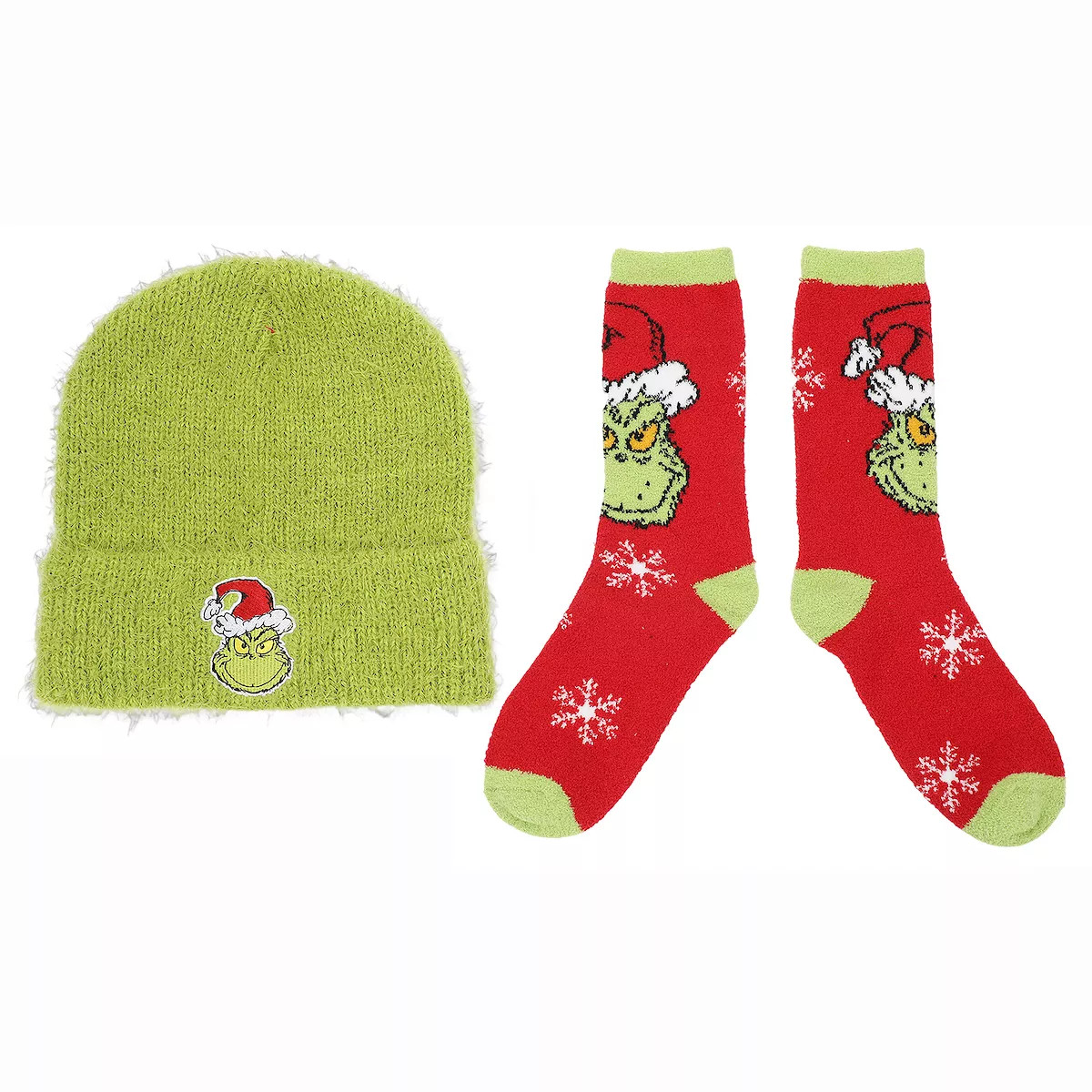 The Grinch Adult Beanie and Knee High Sock Set | Target