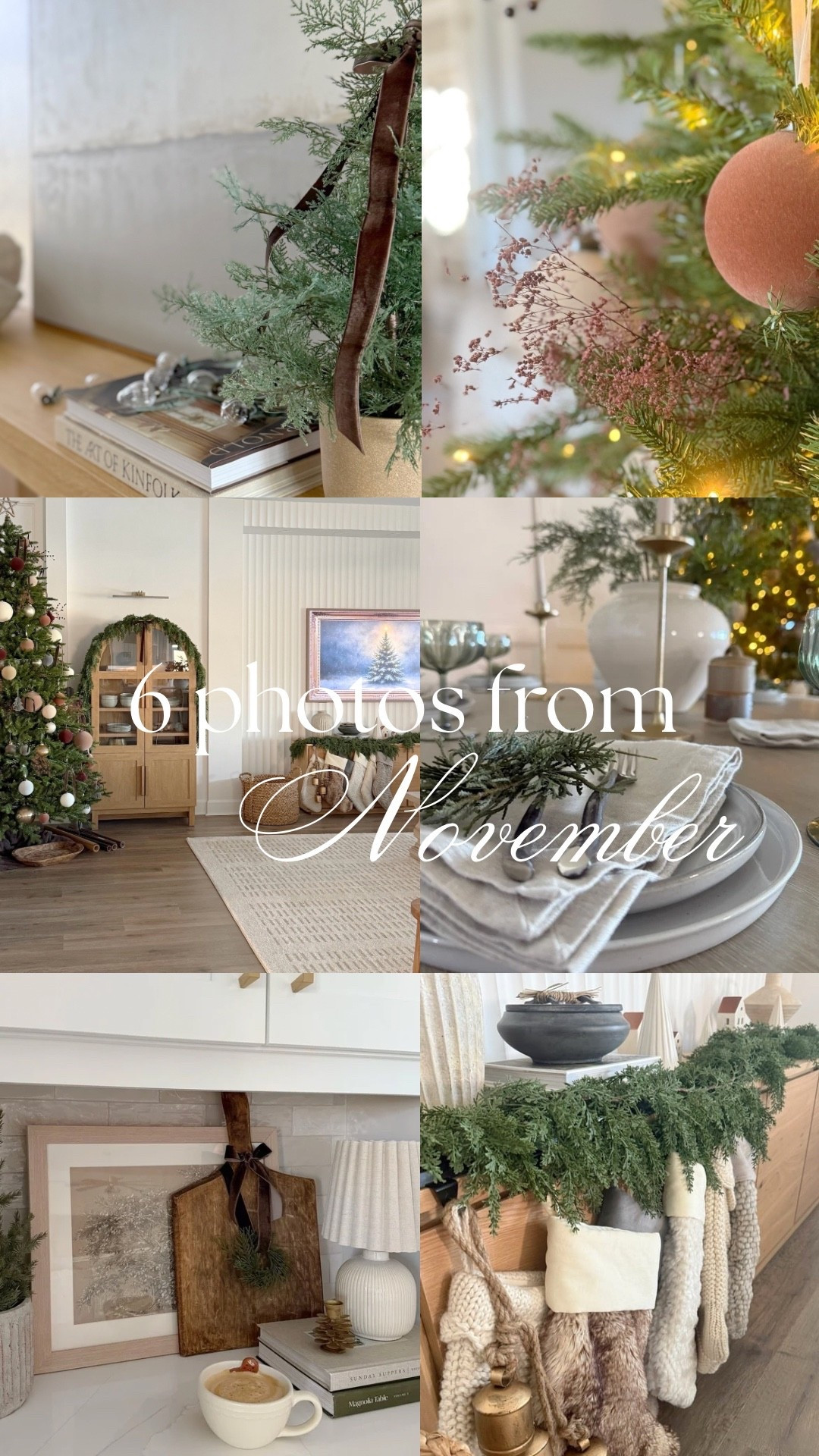 6 photos of November 🌲✨



November moments, Holiday season, Christmas decor, cozy home, Tis the season 

#LTKHome #LTKHoliday