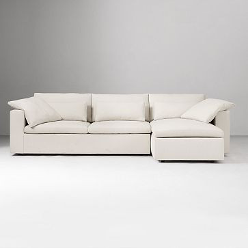 Harmony Modular 2-Piece Chaise Sectional (122") | West Elm (US)