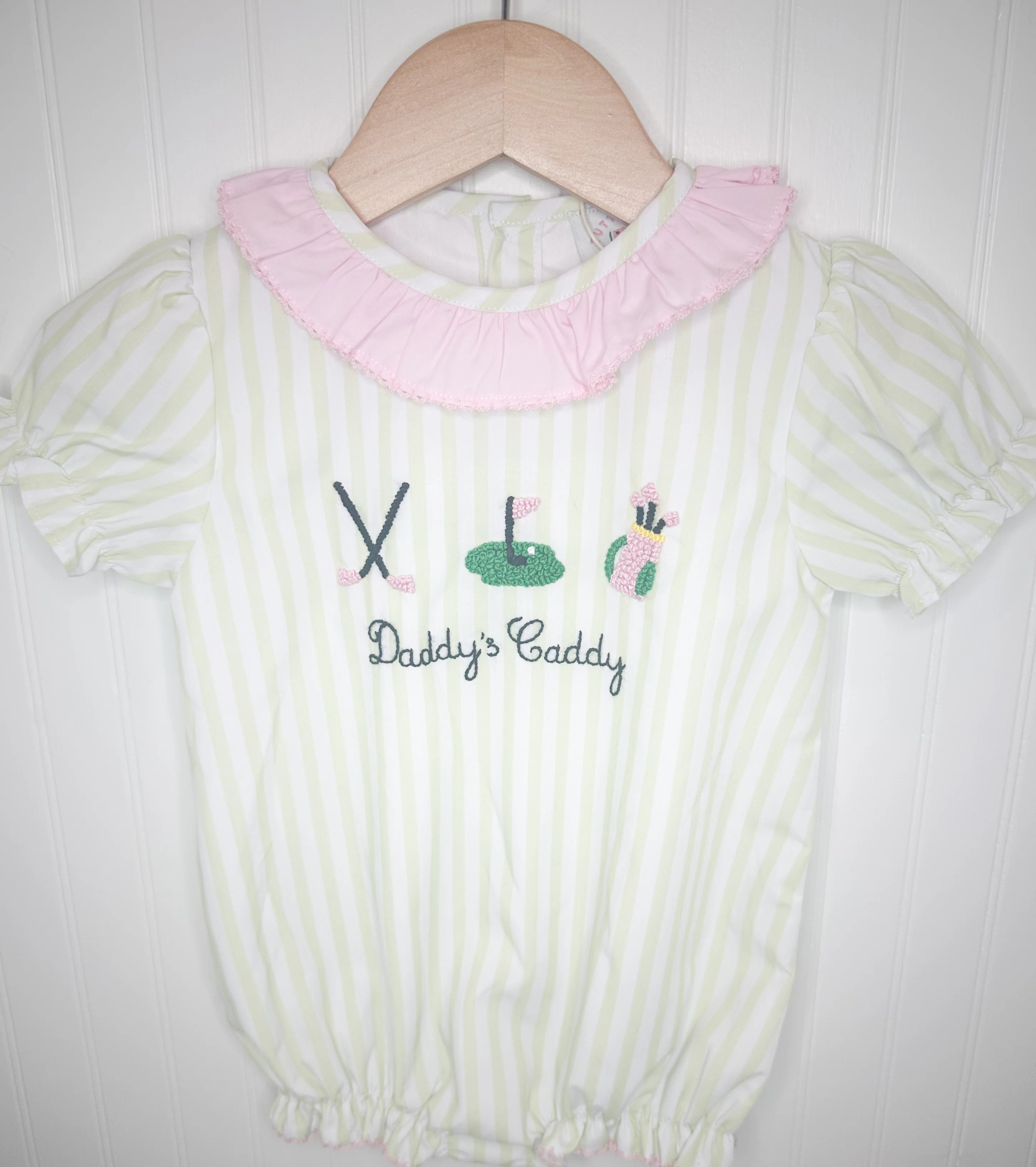 PRE SALE SHIPS APRIL(1-30): Daddy's Caddy Girl Bubble | Tutti Frutti Kids Co