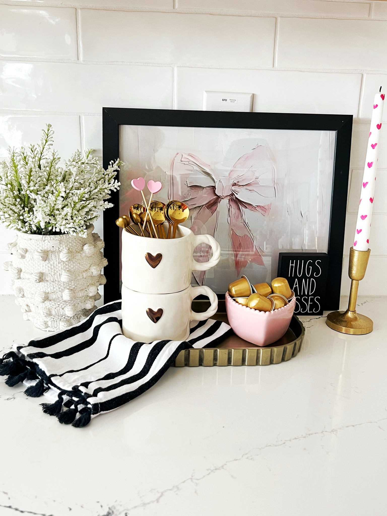  Valentine decor, valentine coffee bar, Galentine coffee bar

#LTKSeasonal #LTKHome