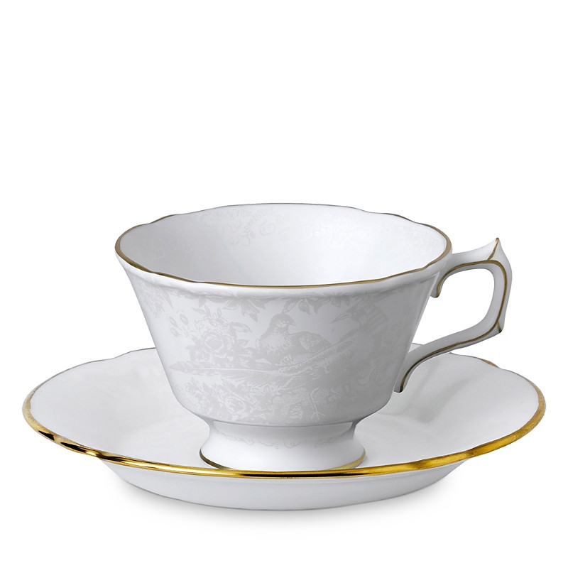 Royal Crown Derby Aves Pearl Tea Cup Saucer | Bloomingdale's (US)
