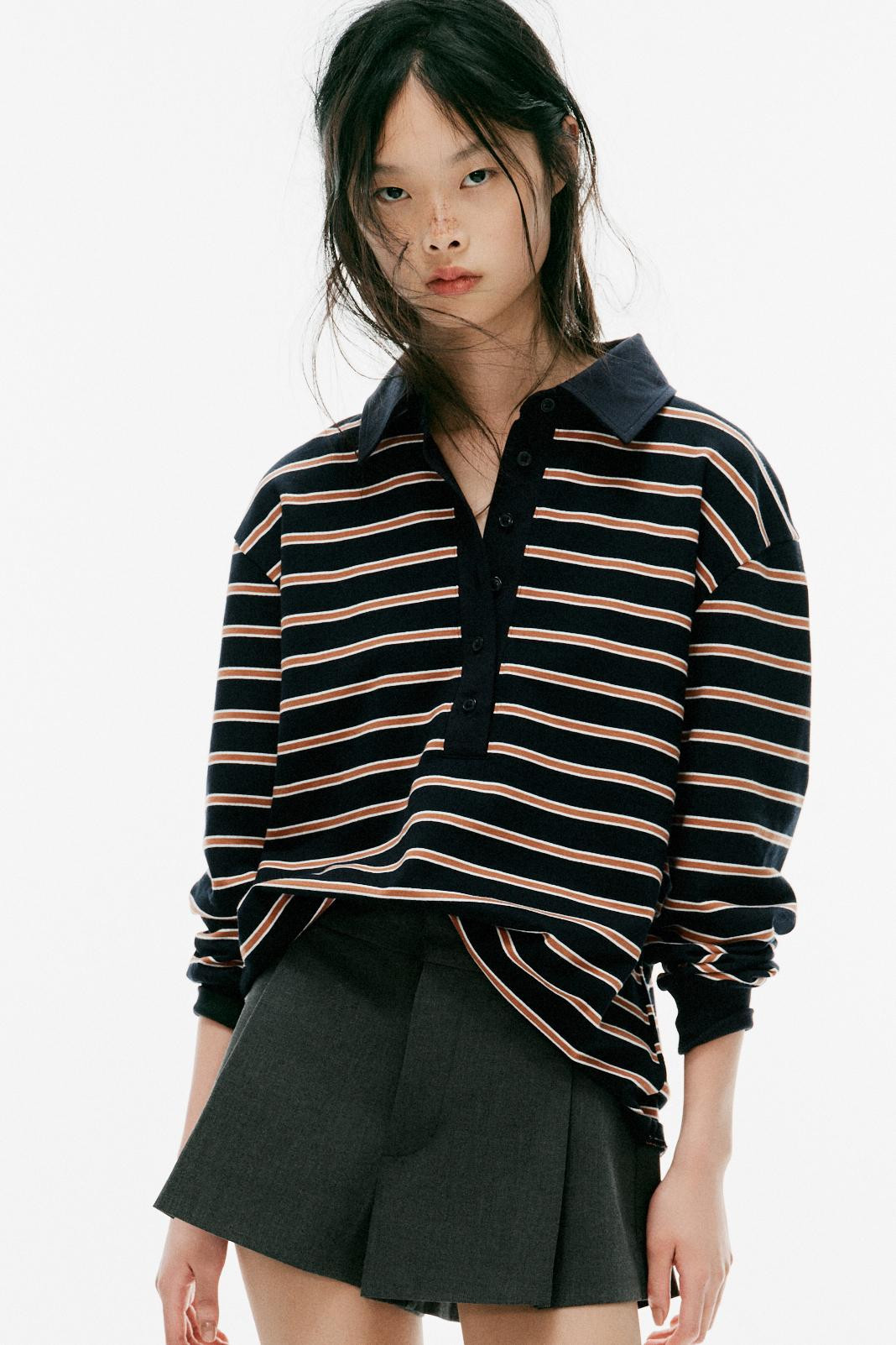 STRIPED POLO SHIRT | Zara UK