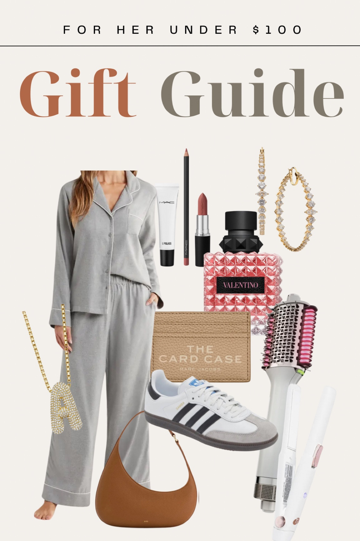 Nordstrom — Gift Guide for her under $100✨ 

#nordstromgifts #nordstromgiftguide #giftguideforher #giftguideunder$100 #giftsforher #giftideasforher #nordstromfinds #affordablefinds #gifts #affordablegifts #pajamasets #adidassamba #jewerly #shark #hairtools #valentinoperfume #necklace #lipset #wallet #marcjacob 

#LTKHoliday #LTKGiftGuide #LTKFindsUnder100