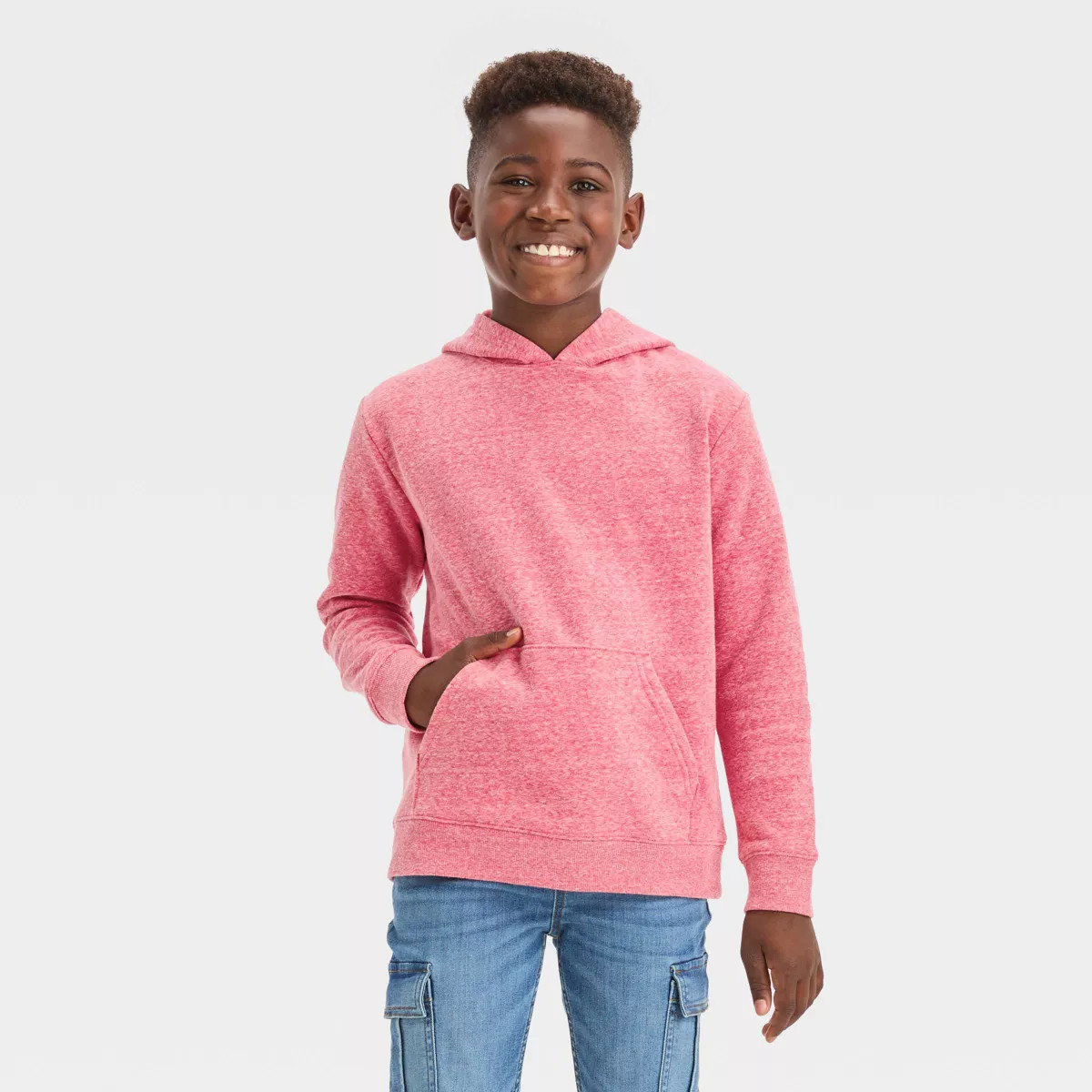 Boys' Fleece Pullover Sweatshirt - Cat & Jack™ | Target