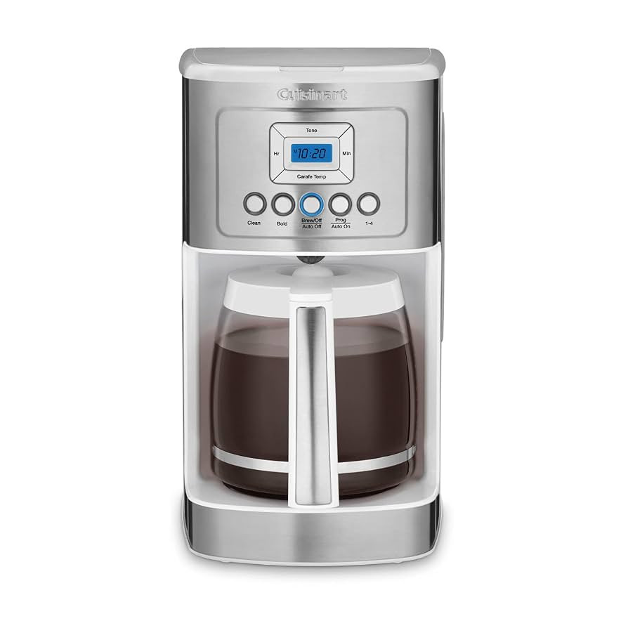 Cuisinart 14-Cup Coffee Maker, Programmable PerfecTemp Glass Carafe Coffee Machine with 1-4 Cup S... | Amazon (US)