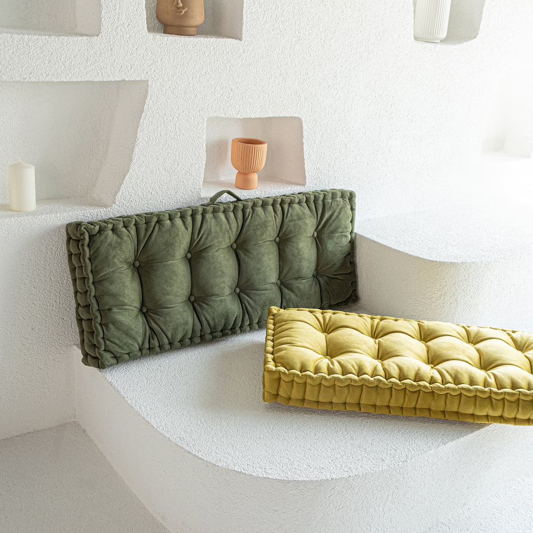 Box Cushion, French Cushion, Bench Seating Pillow, Window Seat Cushion, Outdoor Sofa Cushion, Vel... | Etsy (US)