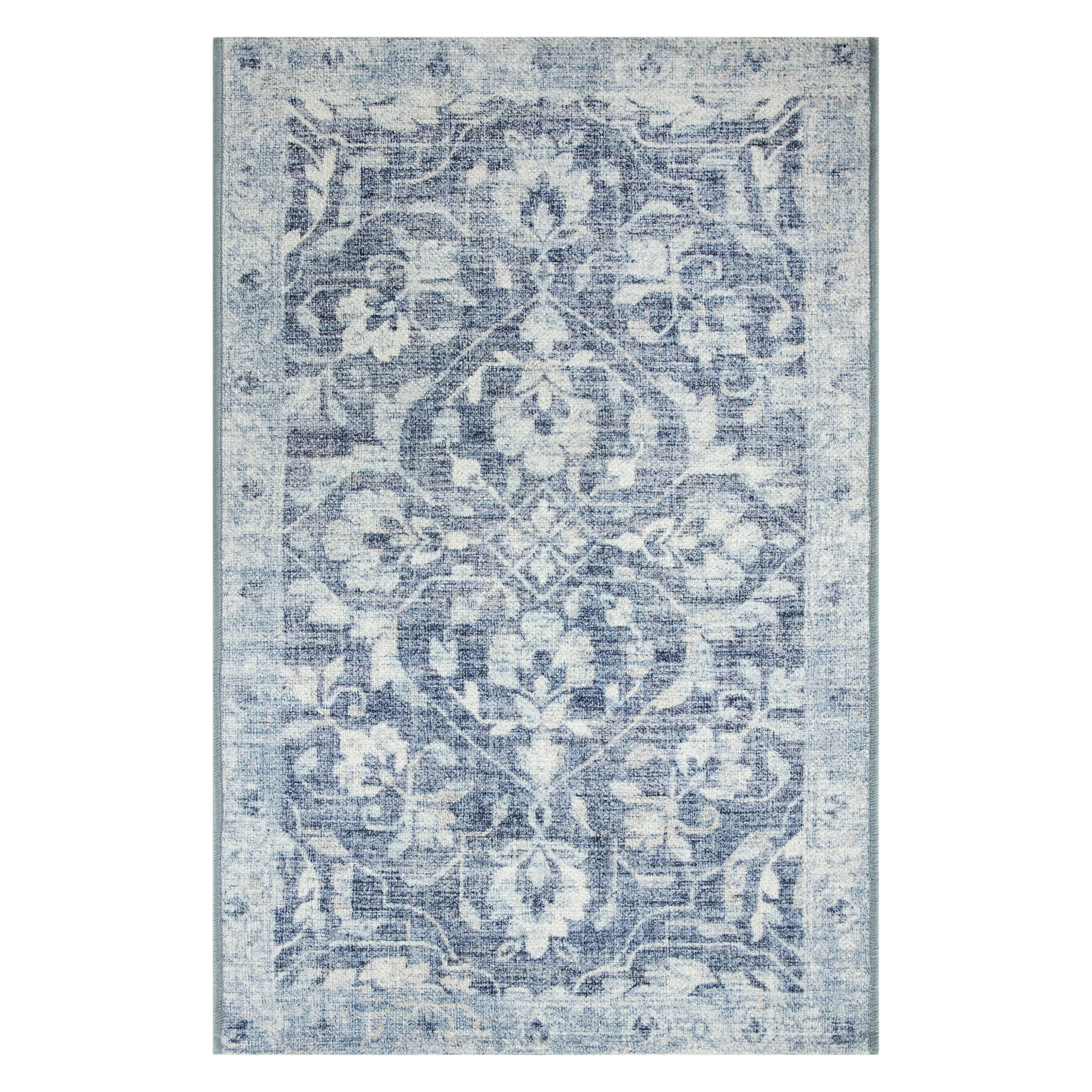 Better Homes and Gardens Blue Persian Non-Skid Accent Rug - 30"x46" - Walmart.com | Walmart (US)