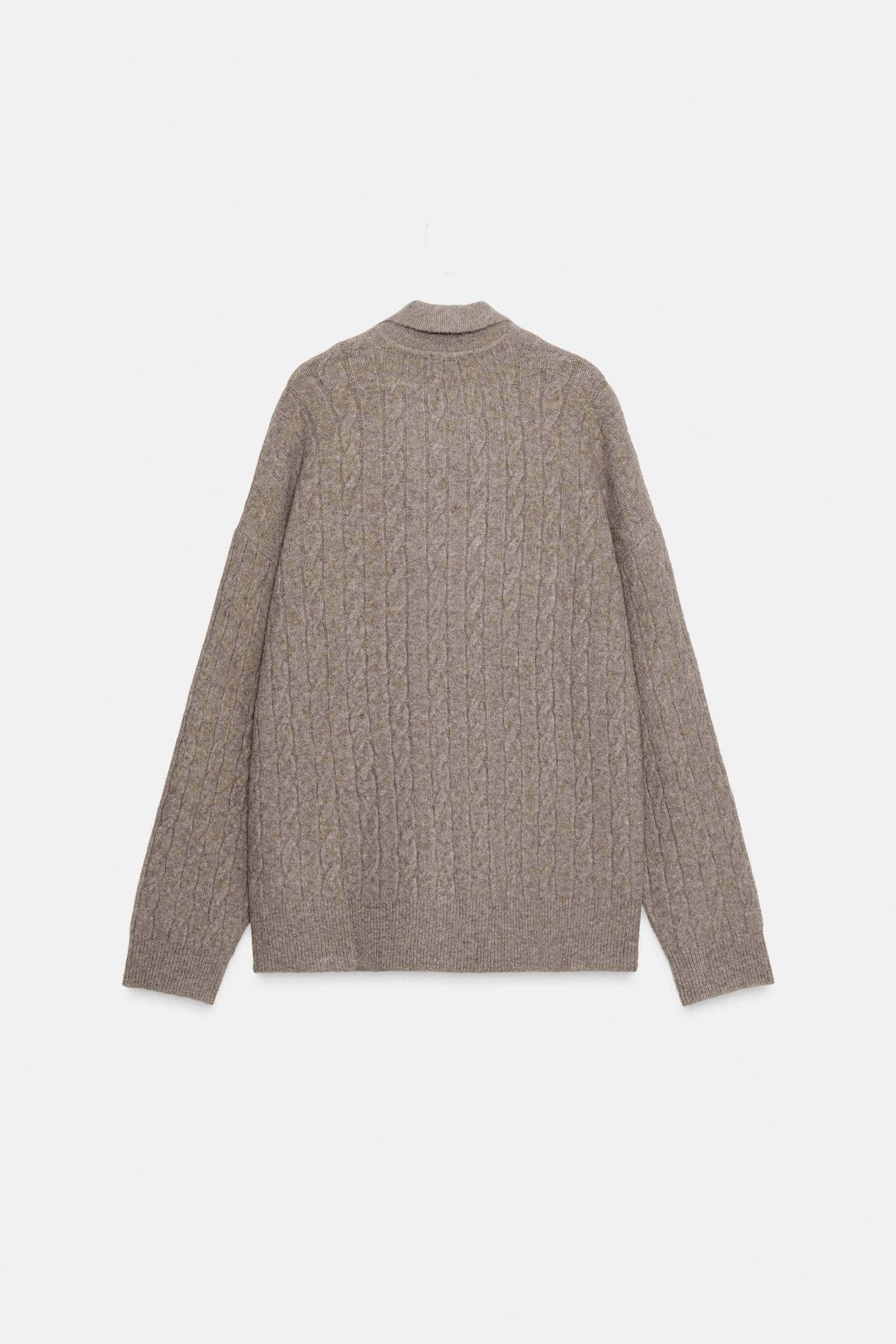 CABLE KNIT JUMPER | Zara US