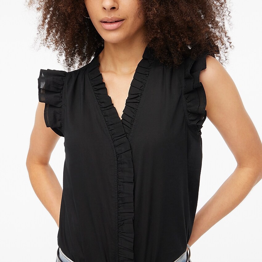 Sleeveless ruffle topItem BF836 | J.Crew Factory