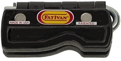 The Original Fat Ivan Fold Up Door Chock with Magnet (Black) | Amazon (US)
