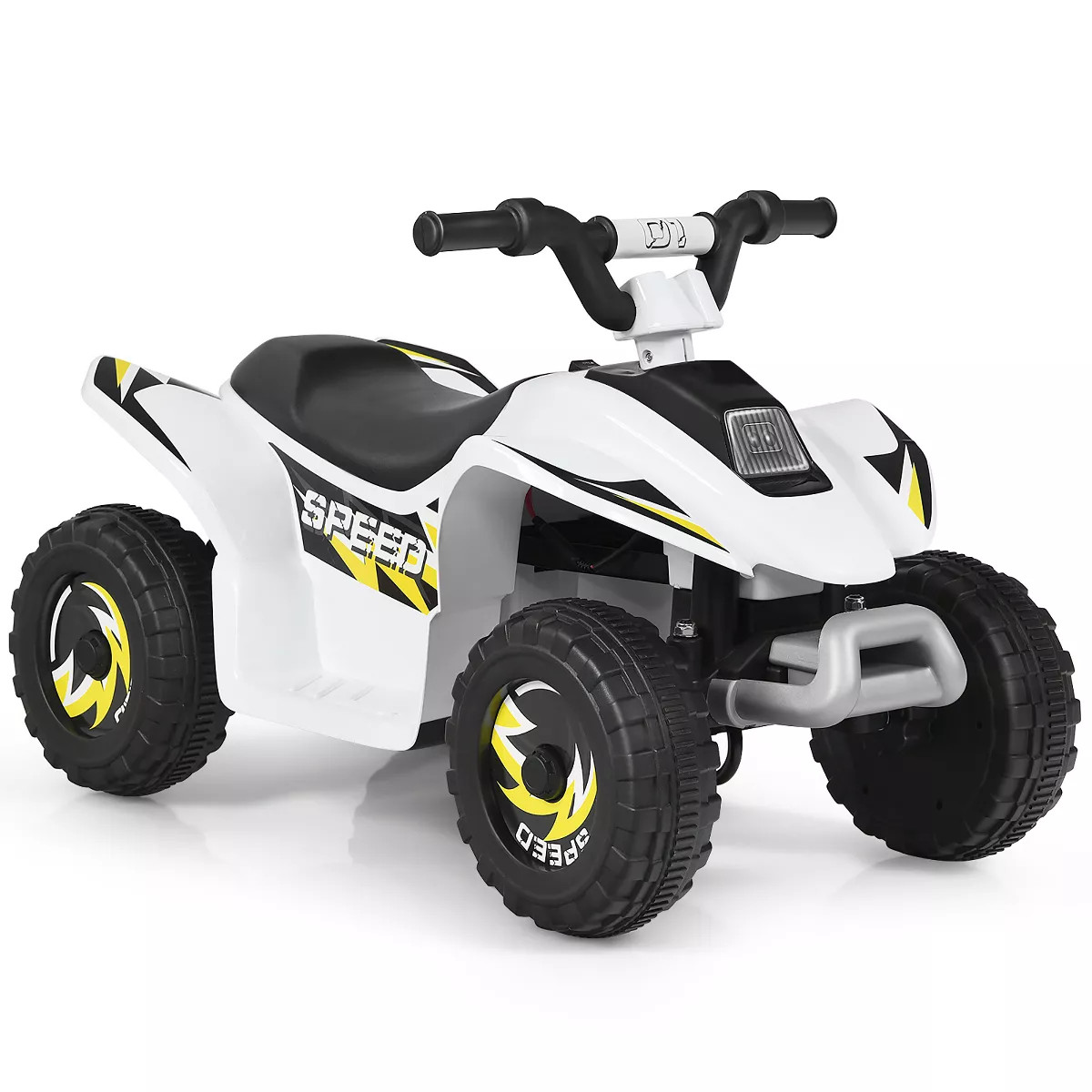Costway 6V Kids Electric Quad ATV 4 Wheels Ride On Toy Toddlers Forward&Reverse White\Black\Blue\... | Target