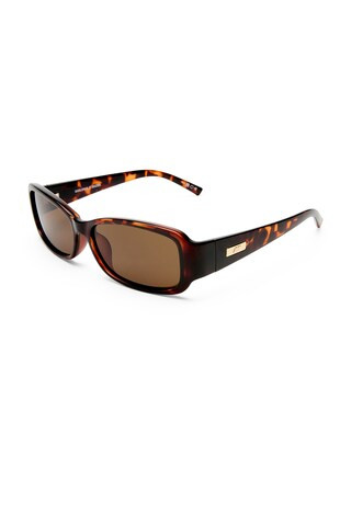 Gigglemug Sunglasses in Tort & Brown Mono | Revolve Clothing (Global)