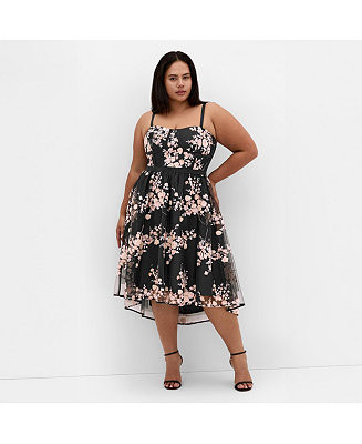 Women's Ambrosia Strapless Tulle Dress | Macy's