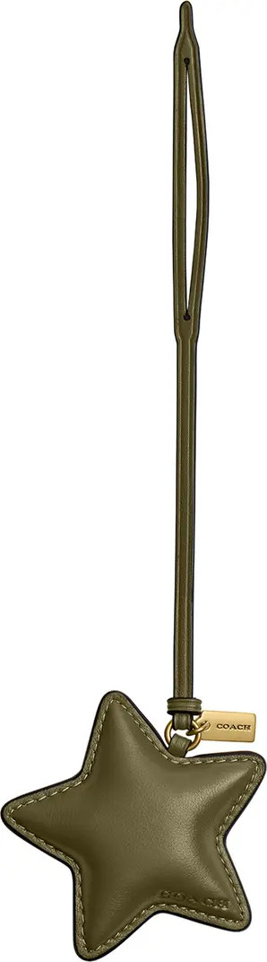 COACH Star Puffy Leather Bag Charm | Nordstrom | Nordstrom