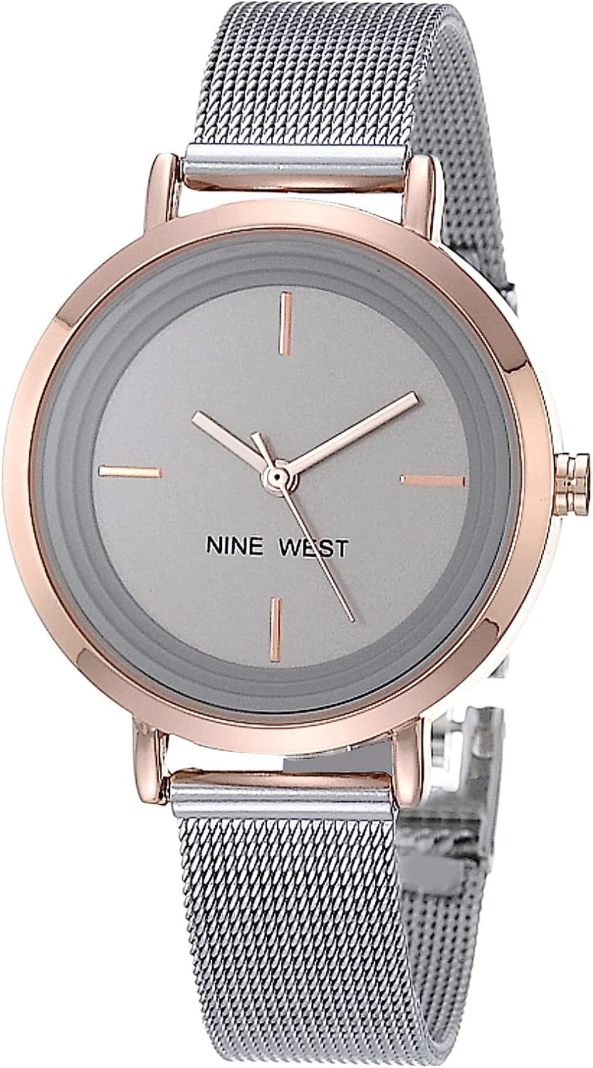 Nine West Women's Mesh Bracelet Watch | Amazon (US)
