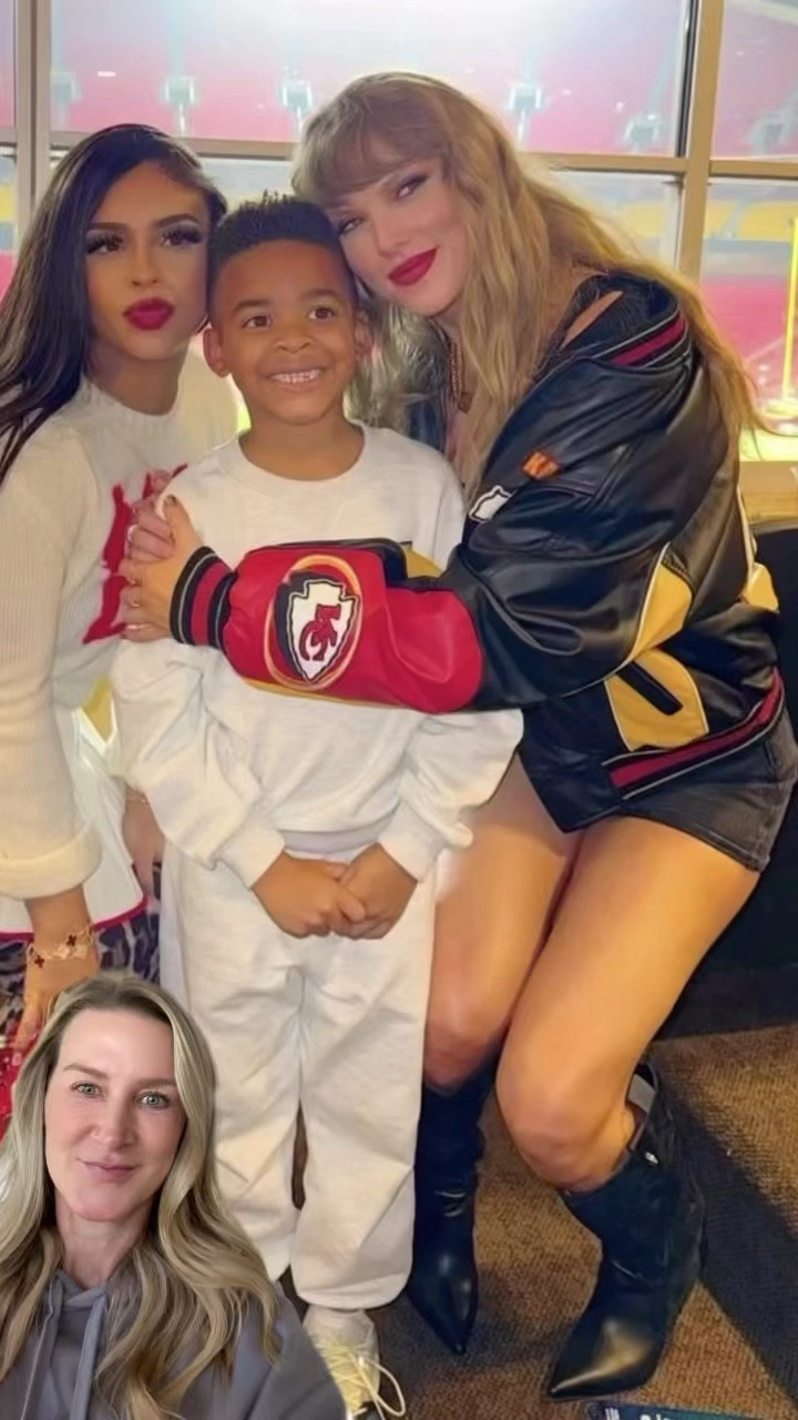 Partnering with @Saks to bring you Taylor Swift’s game-day look! From that varsity jacket to the perfect corset top, denim shorts, and those iconic leather boots—Taylor’s style game is undefeated. Want to channel her effortlessly cool stadium chic? Shop the vibe with Saks and get game-day ready in true Swiftie style! You can shop every item on my @shop.ltk #Saks #SaksPartner