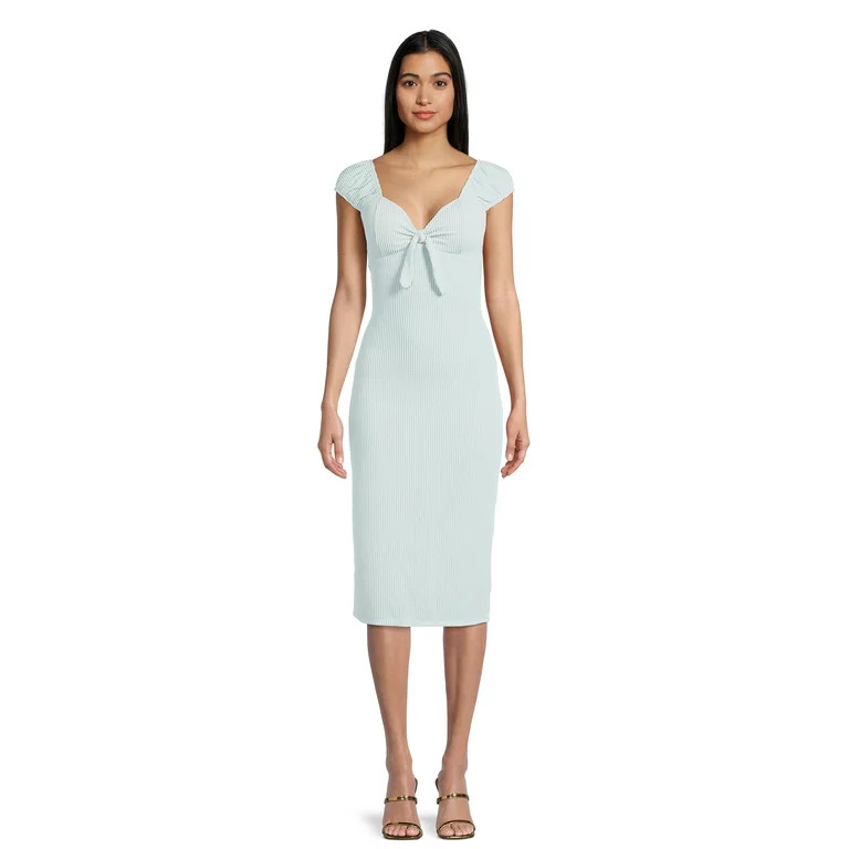 No Boundaries Juniors Midi Dress | Walmart (US)