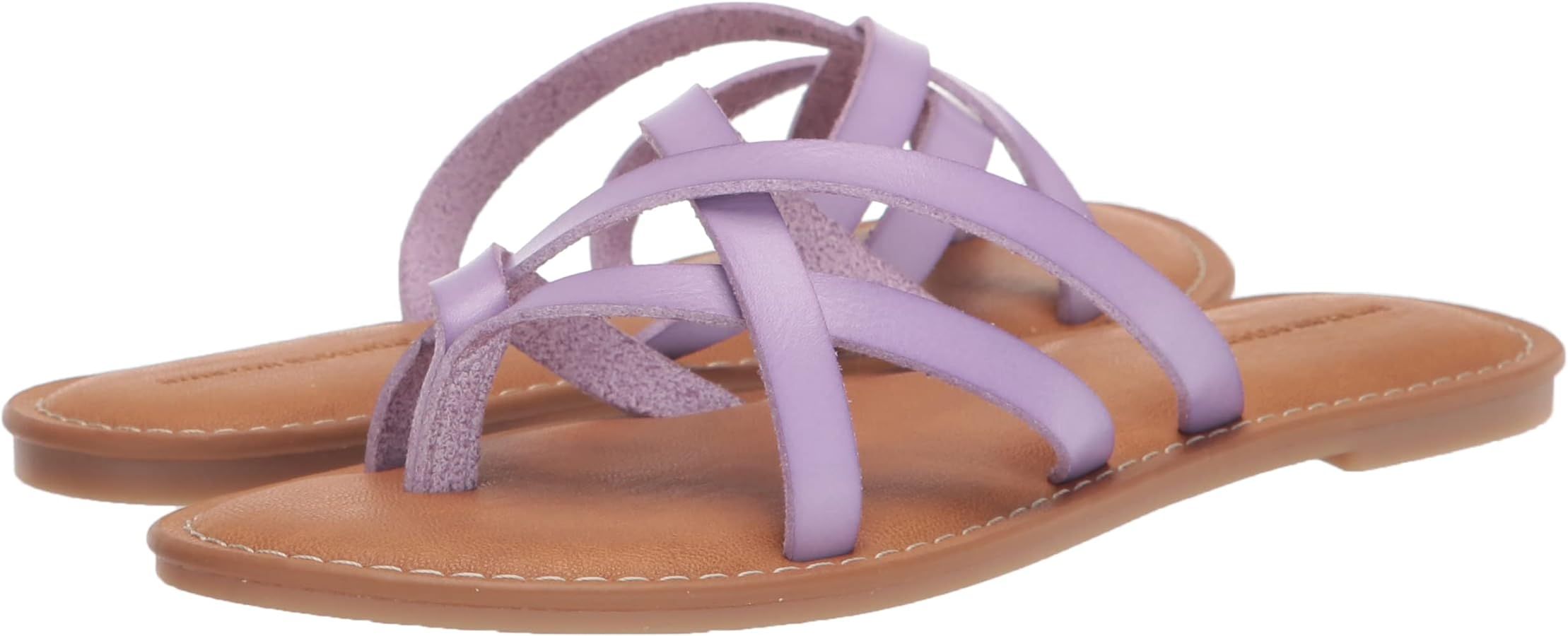 Amazon Essentials Women's Strappy Slide Flat Sandal | Amazon (US)