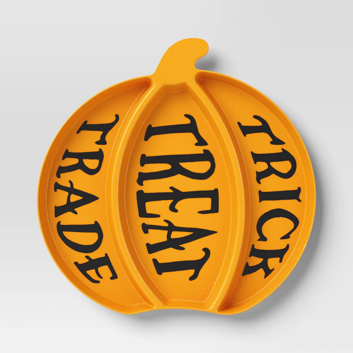 Halloween Candy Storage Vessel Pumpkin Plate - Hyde and EEK! Boutique™ | Target