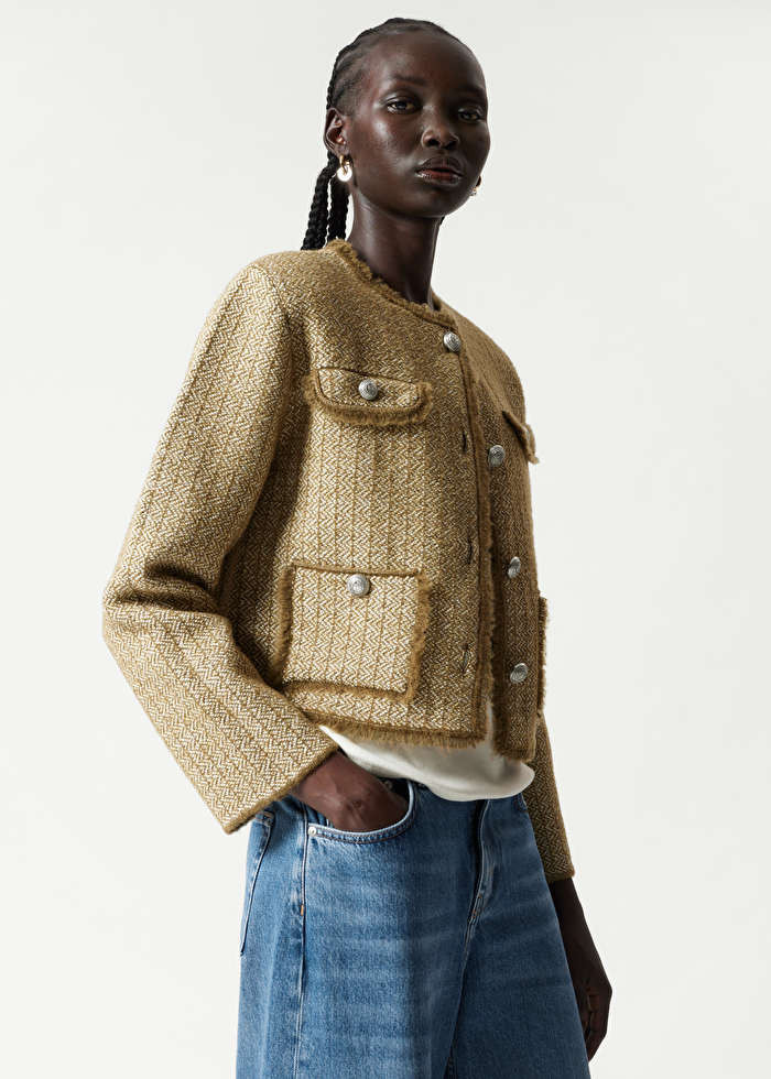 Buttoned Tweed Jacket | & Other Stories (EU + UK)