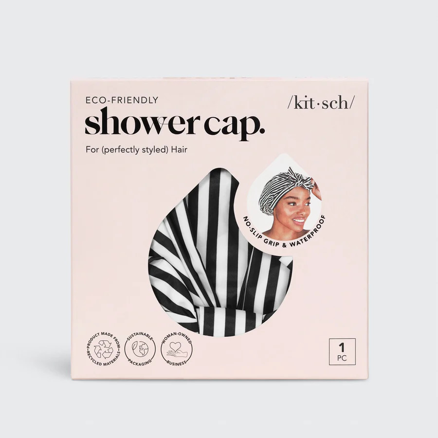 Stripe Shower Cap | Kitsch