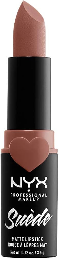 NYX PROFESSIONAL MAKEUP Suede Matte Lipstick, Vegan Formula - Dainty Daze (Soft Pink) | Amazon (US)