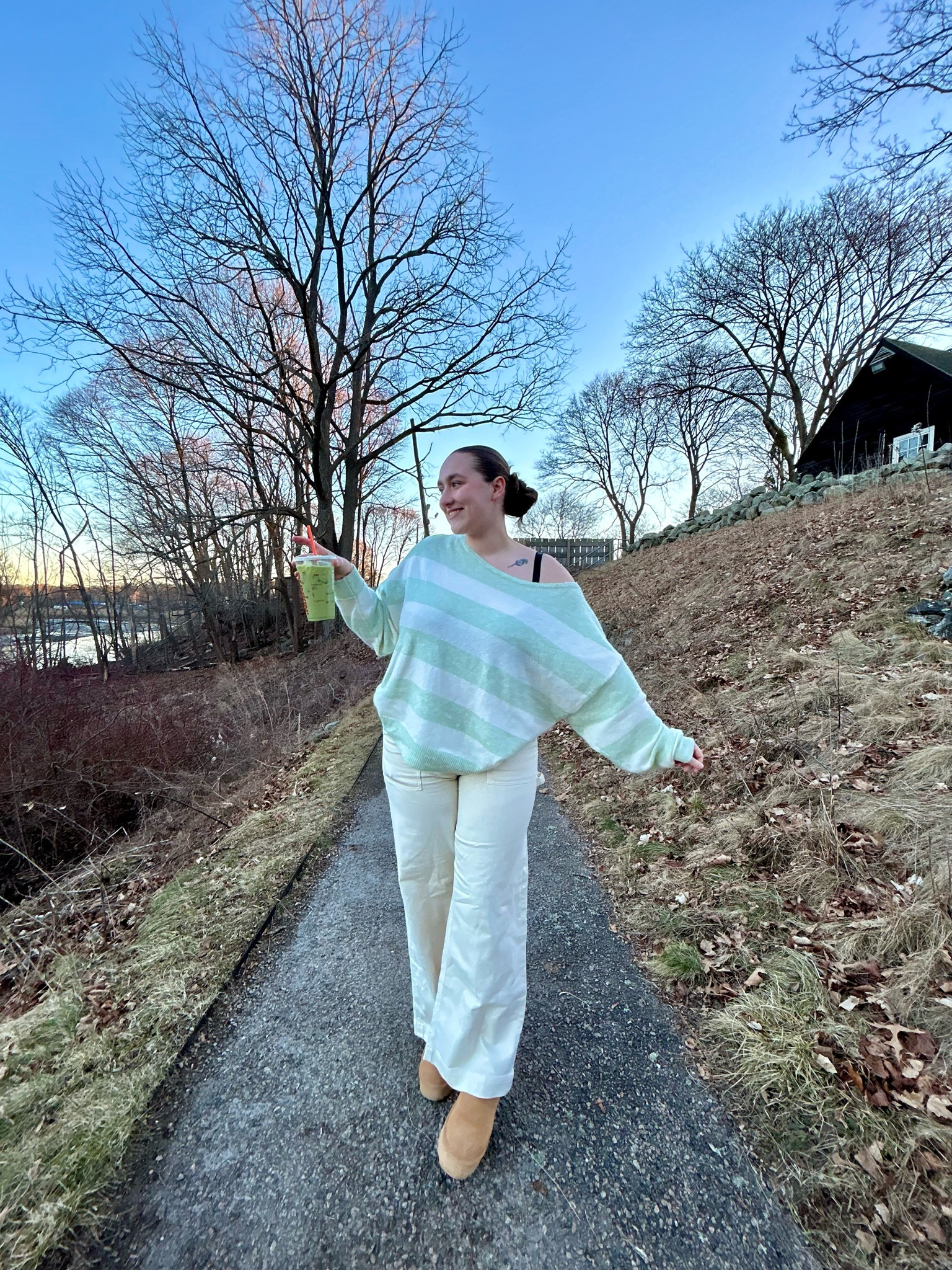 pants on sale for 50% off rn!!! 
the sweater is also on sale for 10% off! 
wearing size 12 regular in these pants & XL in top! 

#LTKmidsize #LTKfindsunder50 #LTKSpringSale