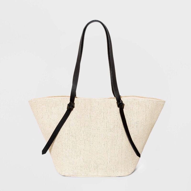 Straw Tote Handbag - A New Day™ Natural | Target