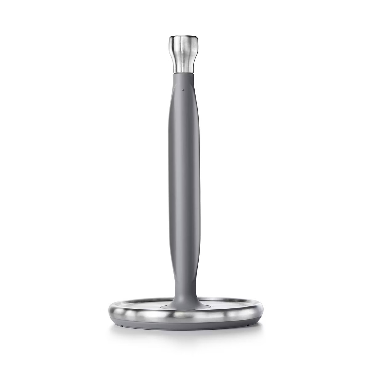 OXO Steady Paper Towel Holder: Stainless Steel, Light Silver, 13.5" Height | Target