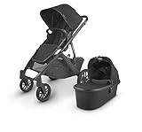 UPPAbaby VISTA V2 Stroller - JAKE (black/carbon/black leather) | Amazon (US)